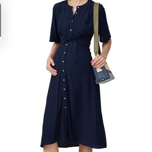 Serpentine Maternity Dress